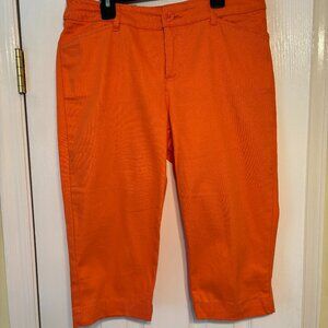 St. John's Bay Womens Secretly Slender Mid Rise Capris